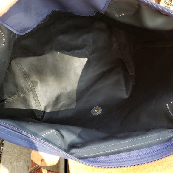 Longchamp Navy Le Pliage Small Tote - Picture 6 of 8